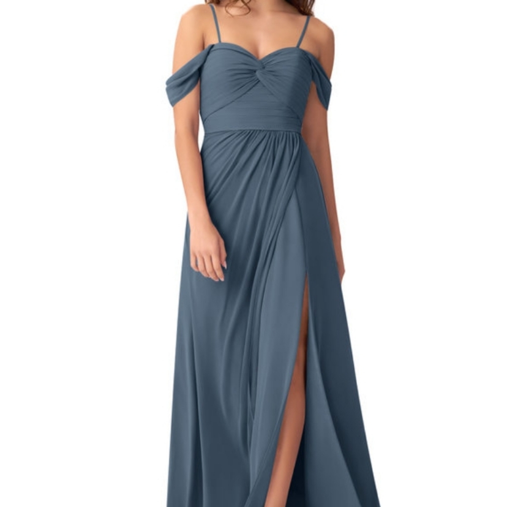Azazie Millie Bridesmaid Dress in Neptune
